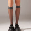 Ciorapi până la genunchi Comfort Cuff de 20 denari Ciorapi până la genunchi Comfort Cuff de 20 denari