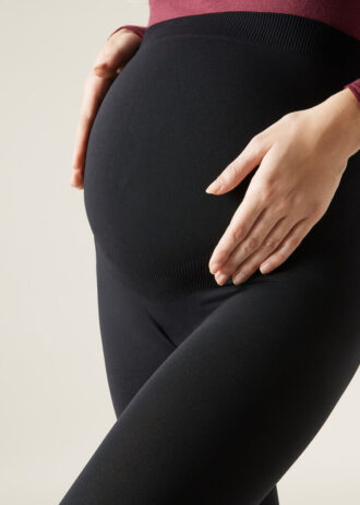 Colanți opaci fără picioare pentru Maternity