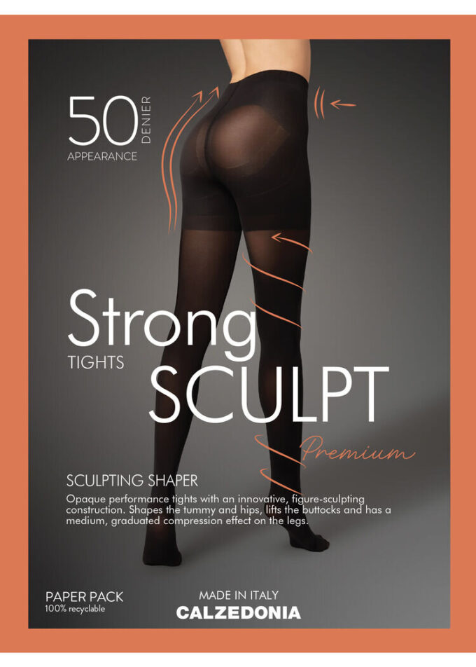 Colanți opaci mat Strong Sculpt 50 denari Colanți opaci mat Strong Sculpt 50 denari