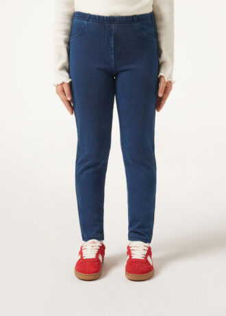 Colanți Thermal din denim pentru fete