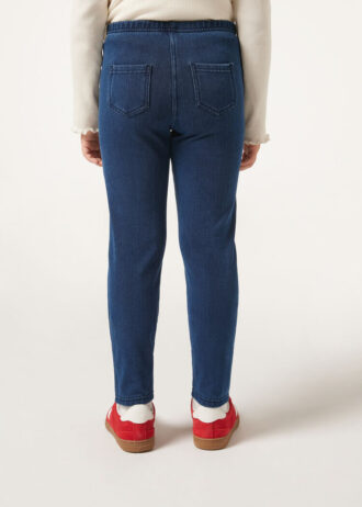 Colanți Thermal din denim pentru fete