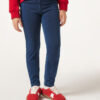 Colanți Thermal din denim pentru fete Colanți Thermal din denim pentru fete