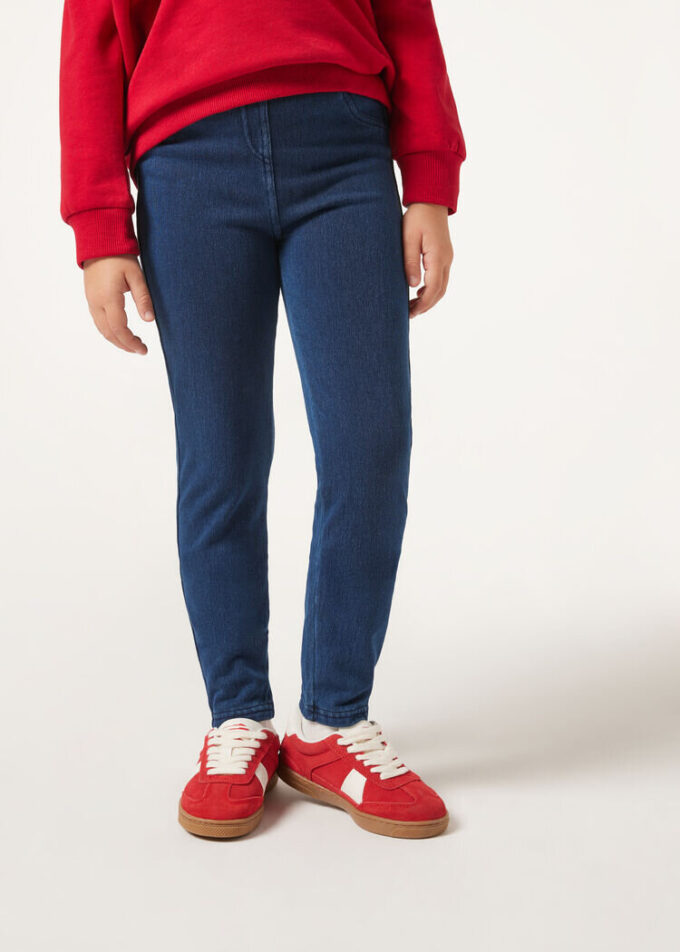 Colanți Thermal din denim pentru fete Colanți Thermal din denim pentru fete