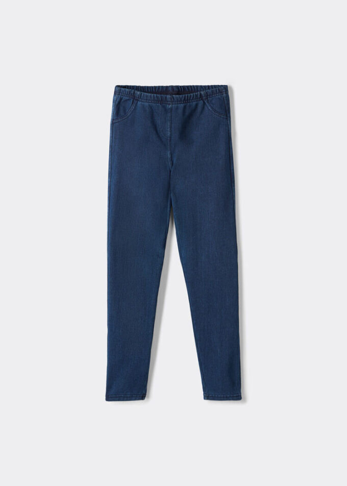 Colanți Thermal din denim pentru fete Colanți Thermal din denim pentru fete