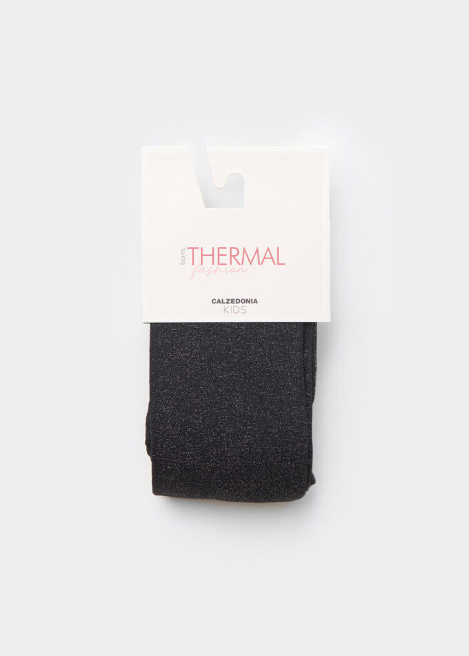 Colanți Thermal pentru fete cu sclipici Colanți Thermal pentru fete cu sclipici