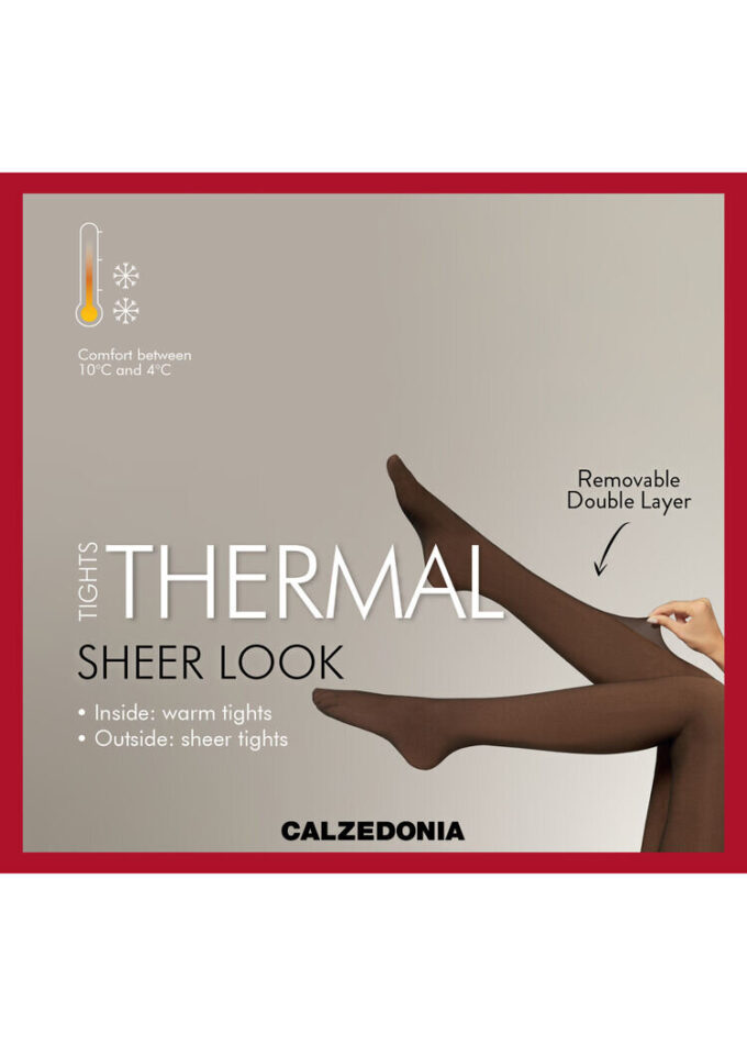 Colanți Thermal transparenți