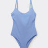 Costum de baie clasic dintr-o singură piesă, croială premium Costum de baie clasic dintr-o singură piesă, croială premium