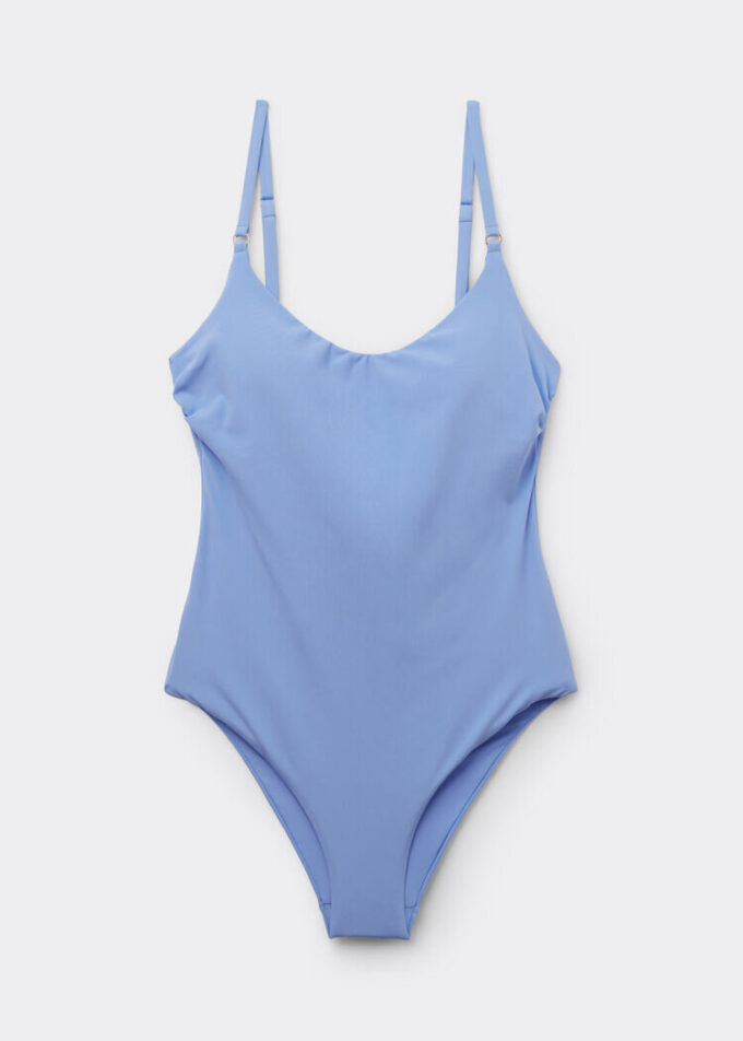 Costum de baie clasic dintr-o singură piesă, croială premium Costum de baie clasic dintr-o singură piesă, croială premium