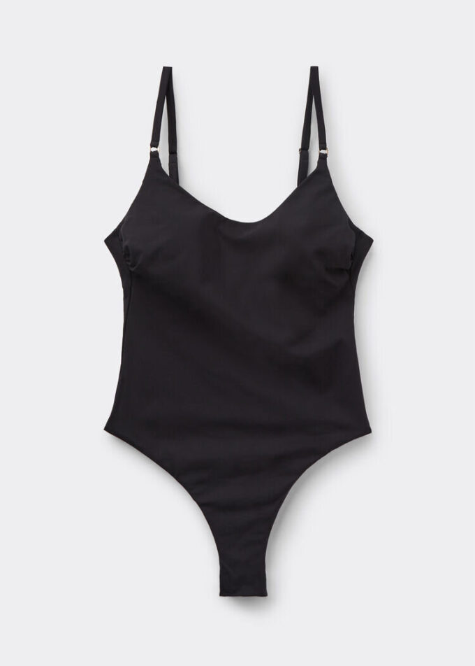 Costum de baie clasic dintr-o singură piesă, croială premium Costum de baie clasic dintr-o singură piesă, croială premium