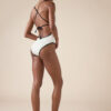 Costum de baie întreg cu broderie bicoloră Costum de baie întreg cu broderie bicoloră