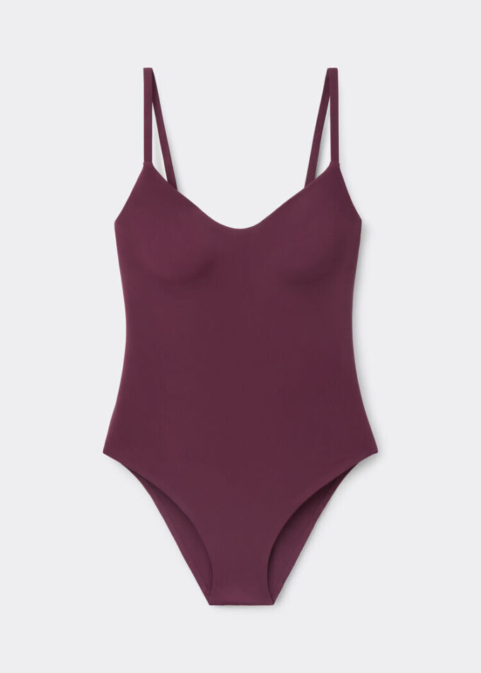 Costum de baie întreg cu lipire invizibilă Costum de baie întreg cu lipire invizibilă
