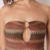 Costum de baie întreg Golden Chevron Costum de baie întreg Golden Chevron