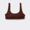 Maiouri în stil tank top cu valuri șifonate Maiouri în stil tank top cu valuri șifonate