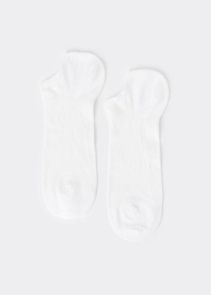 Șosete invizibile unisex din bumbac și in Șosete invizibile unisex din bumbac și in
