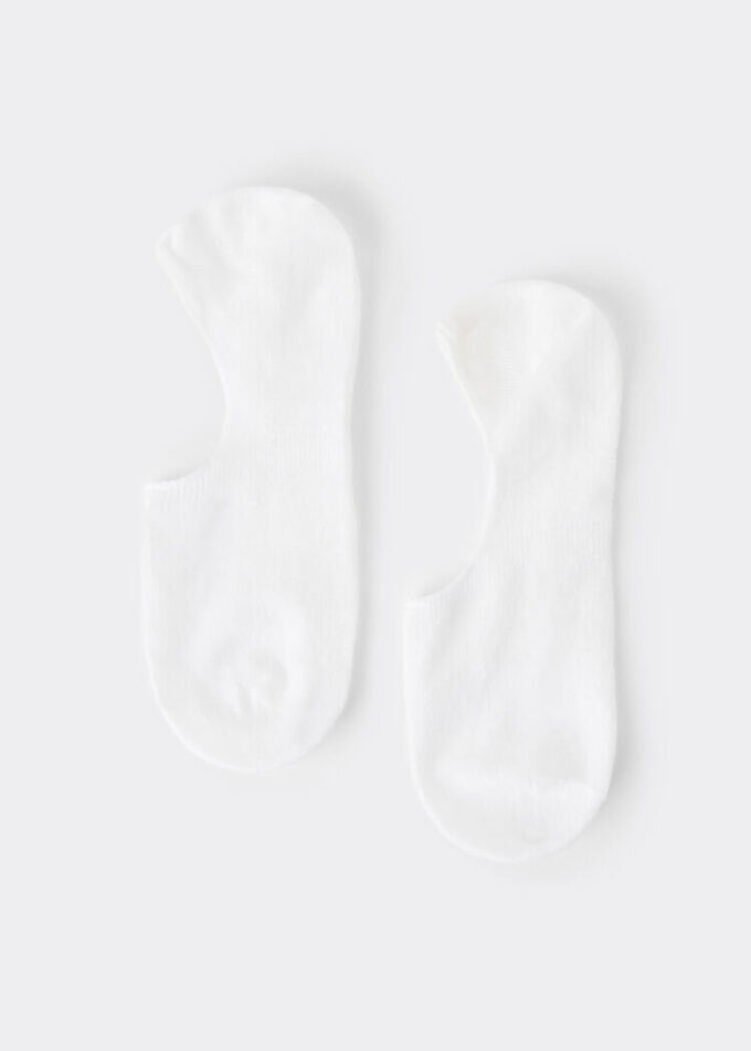Șosete invizibile unisex din bumbac și in