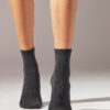 Șosete scurte cu manșetă decorată Șosete scurte cu manșetă decorată