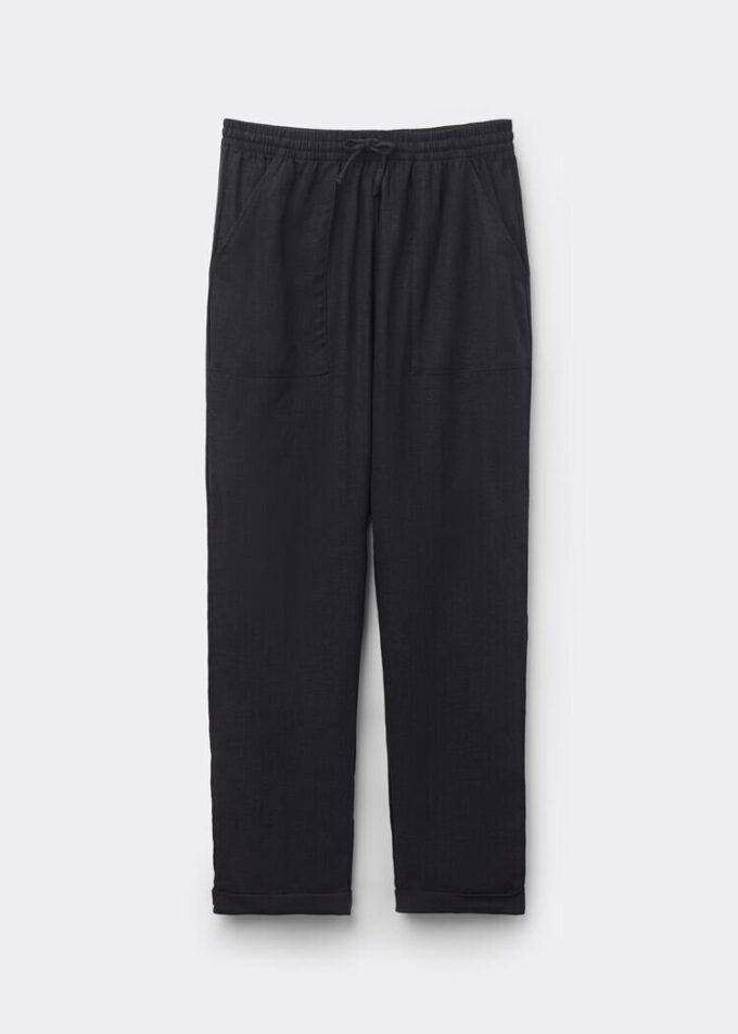 Pantaloni din in și viscoză Pantaloni din in și viscoză