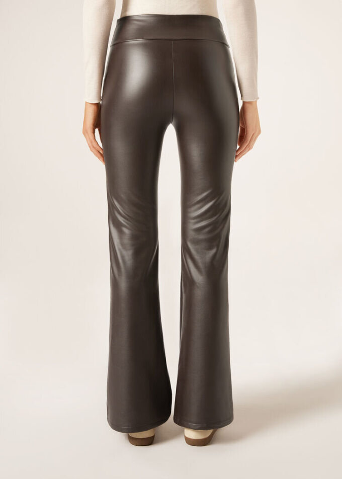Pantaloni evazați Thermal cu efect de acoperire Pantaloni evazați Thermal cu efect de acoperire