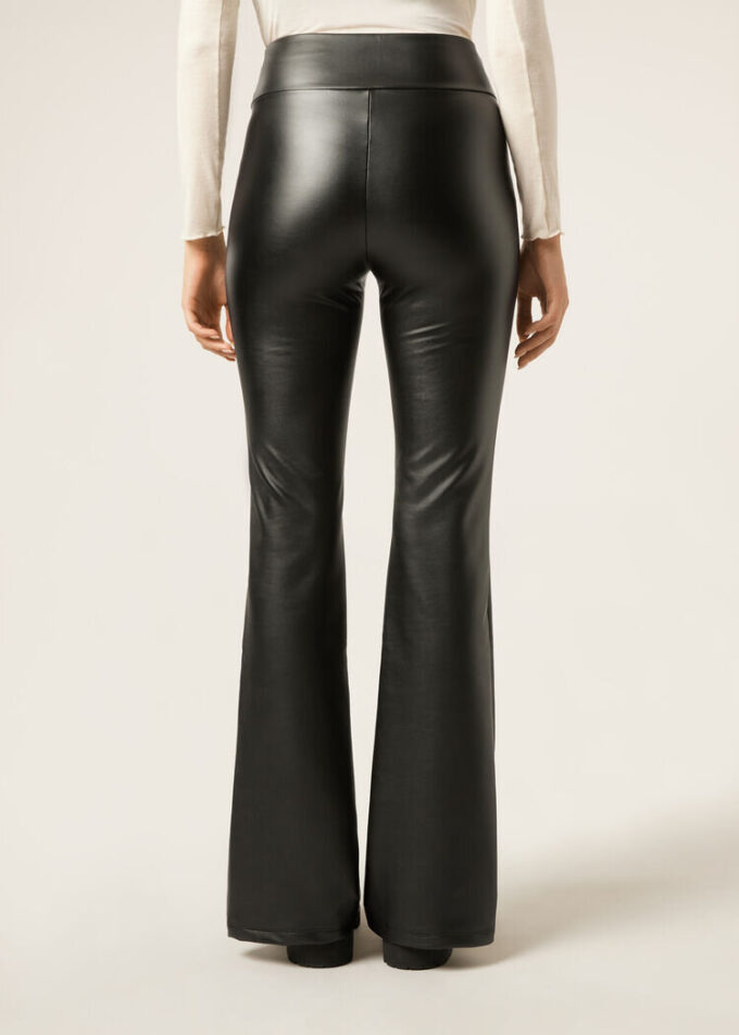 Pantaloni evazați Thermal cu efect de acoperire Pantaloni evazați Thermal cu efect de acoperire