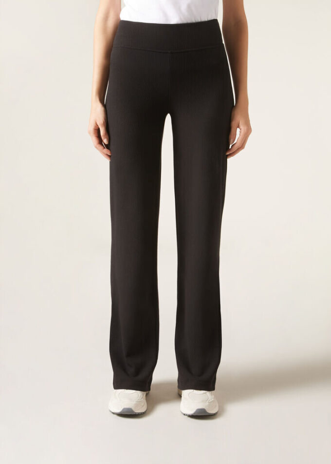 Pantaloni palazzo din amestec de cașmir Pantaloni palazzo din amestec de cașmir