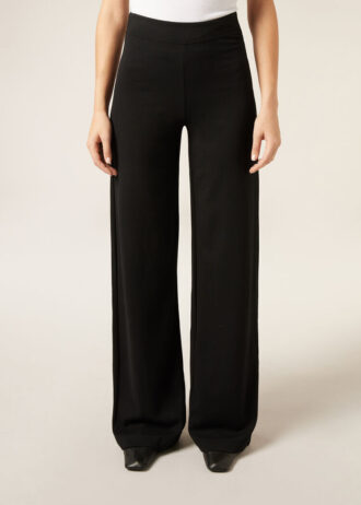 Pantaloni Palazzo din tricot Milano