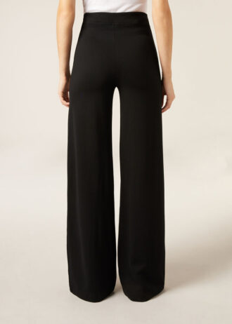 Pantaloni Palazzo din tricot Milano