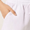 Pantaloni scurți din in și viscoză Pantaloni scurți din in și viscoză