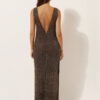 Rochie maxi croșetată din lamé Rochie maxi croșetată din lamé
