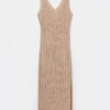 Rochie maxi croșetată din lamé Rochie maxi croșetată din lamé