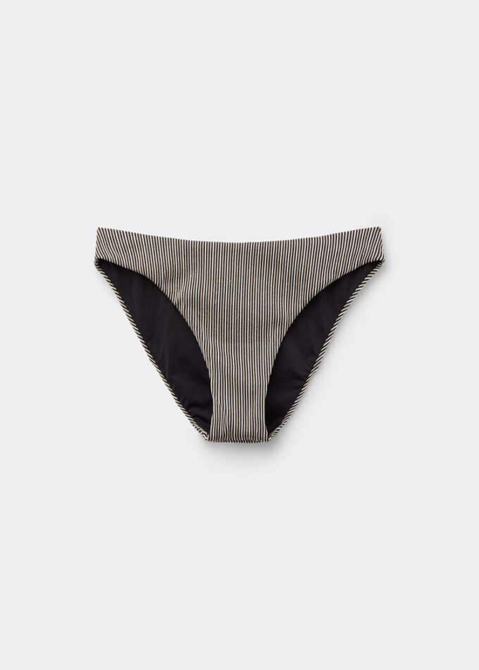 Slip de baie cu dungi aurii Slip de baie cu dungi aurii