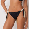 Slip de baie cu legături Elegant Bicolor