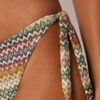 Slip de baie cu legături laterale, model etnic elegant Slip de baie cu legături laterale, model etnic elegant
