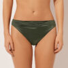 Slip de baie din satin lucios Slip de baie din satin lucios