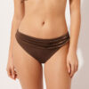Slip de baie din satin lucios Slip de baie din satin lucios