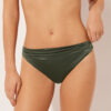 Slip de baie din satin lucios Slip de baie din satin lucios