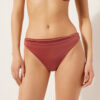 Slip de baie din satin lucios Slip de baie din satin lucios