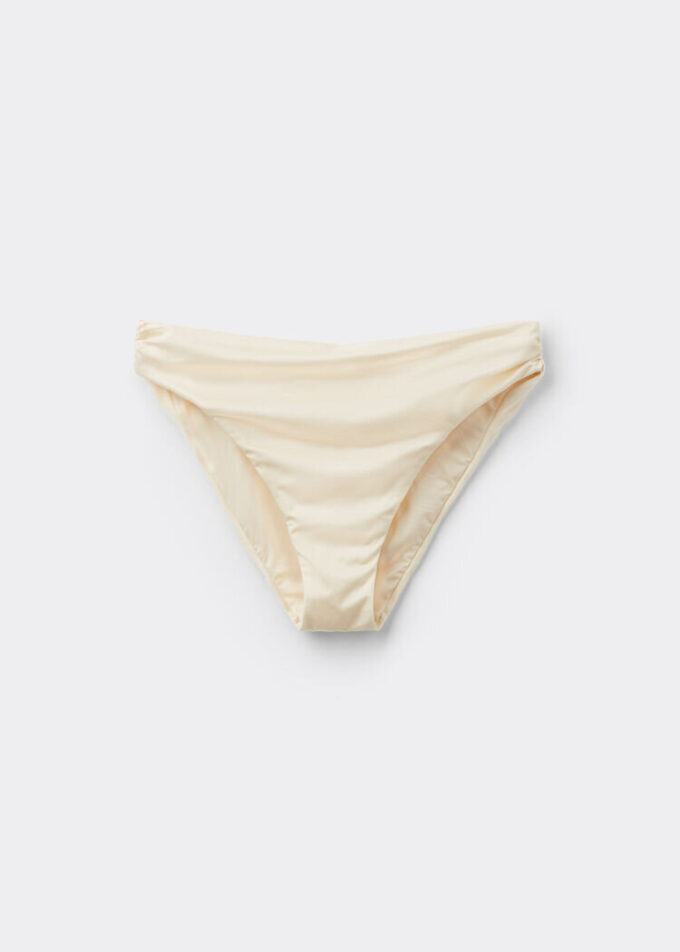 Slip de baie din satin lucios Slip de baie din satin lucios
