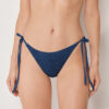 Slip de bikini cu valuri șifonate Slip de bikini cu valuri șifonate