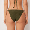 Slip de bikini cu valuri șifonate Slip de bikini cu valuri șifonate