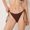 Slip de bikini cu valuri șifonate Slip de bikini cu valuri șifonate