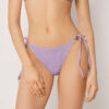 Slip de bikini cu valuri șifonate Slip de bikini cu valuri șifonate