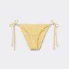 Slip de bikini cu valuri șifonate Slip de bikini cu valuri șifonate