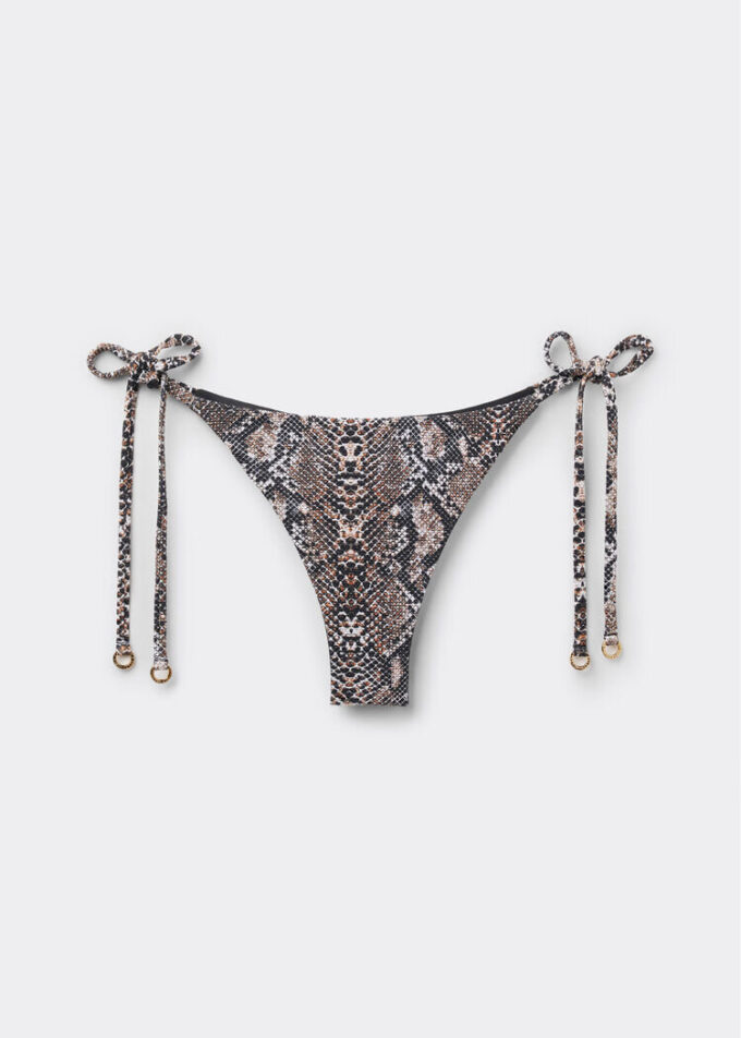 Slipuri braziliene cu legături Classic Snake Slipuri braziliene cu legături Classic Snake