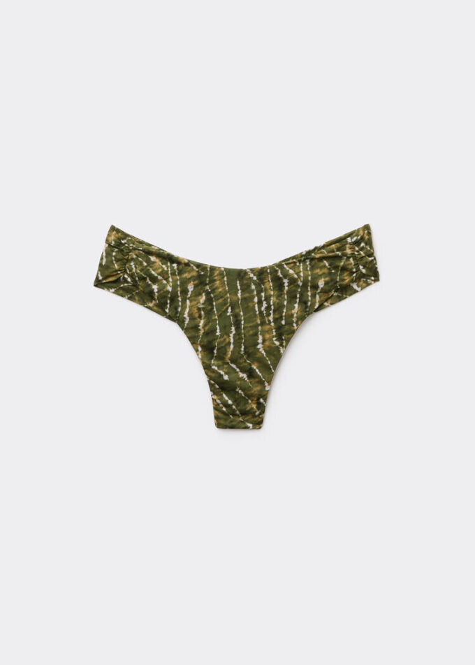 Slipuri braziliene de baie cu efect tie-dye natural Slipuri braziliene de baie cu efect tie-dye natural
