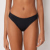 Slipuri braziliene de baie din satin lucios Slipuri braziliene de baie din satin lucios