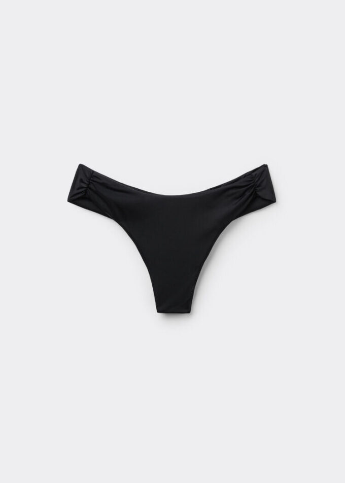 Slipuri braziliene de baie din satin lucios Slipuri braziliene de baie din satin lucios