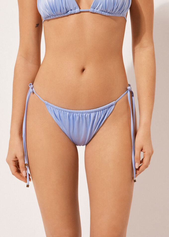 Slipuri de bikini braziliene din satin Slipuri de bikini braziliene din satin