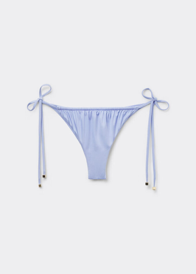 Slipuri de bikini braziliene din satin Slipuri de bikini braziliene din satin
