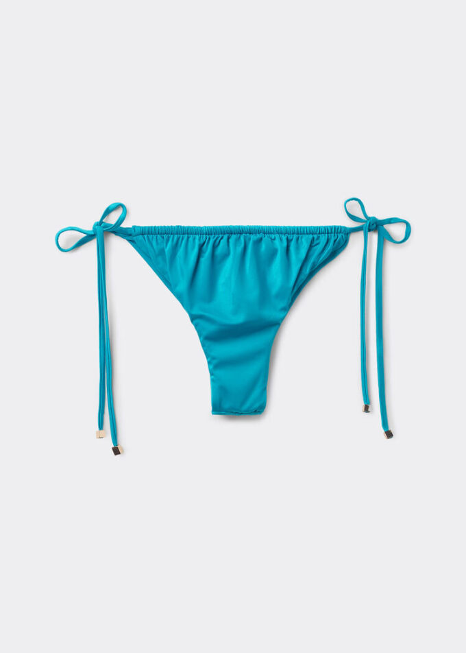 Slipuri de bikini braziliene din satin Slipuri de bikini braziliene din satin
