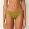 Slipuri de bikini braziliene din satin lucios